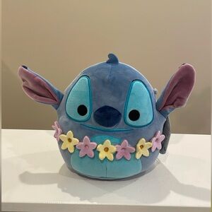 NWT 6.5” Disney Stitch with Lei Squishmallow